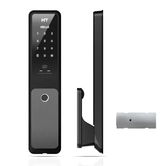 현대HT 지문인식 IoT 푸시풀 도어락, TDL-P1102F, Wi-Fi, TWS-W4000, 고객직접설치, 1개