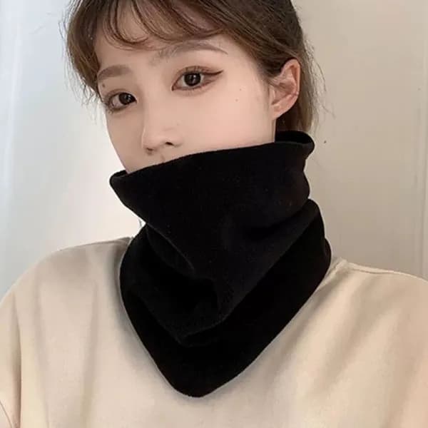 극세사 겨울 넥워머 남녀공용 FREE 블랙 방한 보온 1개 5,900원