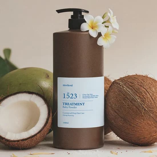 메르헨트 코코넛 헤어 트리트먼트 베이비파우더향 1500ml 1개