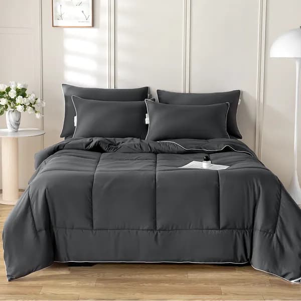 소하임 알러지케어 하이퍼가드 워싱 차렵이불 SS 챠콜그레이 150x200cm 1개