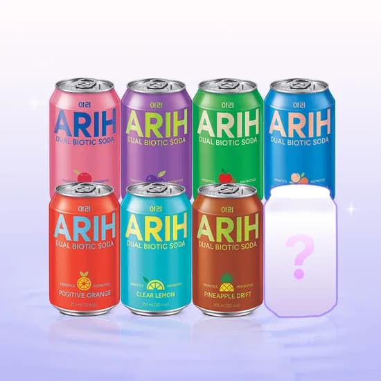 아리 듀얼바이오틱소다 7+1 스페셜 세트, 355ml, 16개