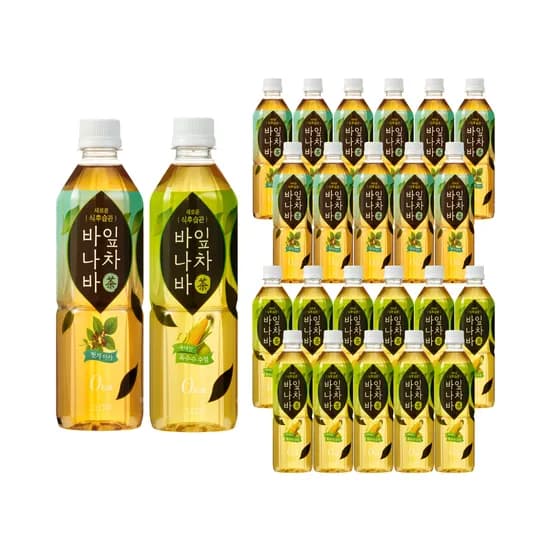 클룹 바나바잎차, 옥수수수염 12개 외 헛개마카 12개 500ml 24개 1세트