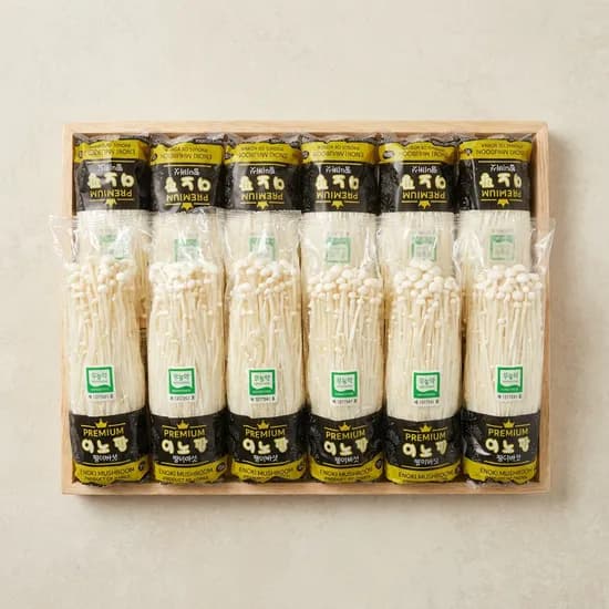 국내산 무농약 친환경 팽이버섯 150g 10개