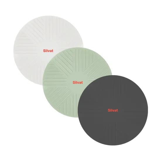 실바트 실리콘 인덕션 보호매트 소프트그린 20cm 1개