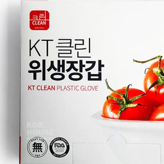 KT 클린 위생장갑 100매 1개