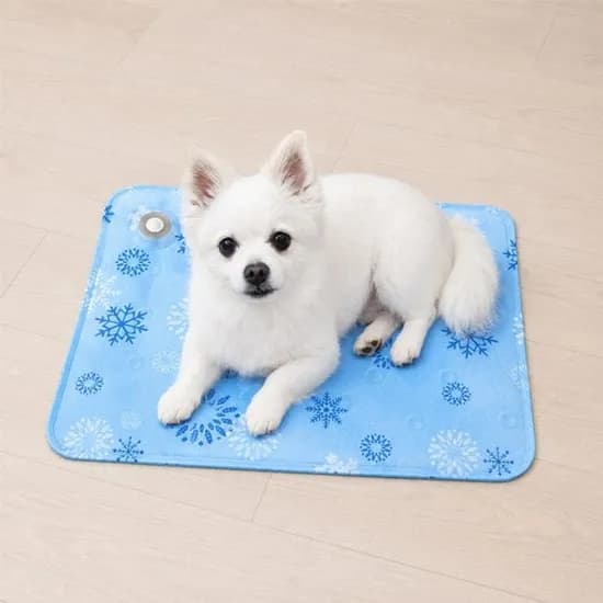 강아지 냉감매트, 블루, XL, 1개