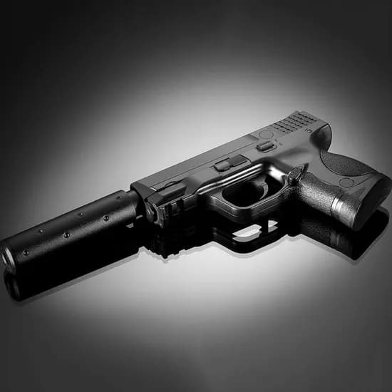 아카데미과학 MP9C Silencer 사일런서 스미스 웰슨 에어건 1개