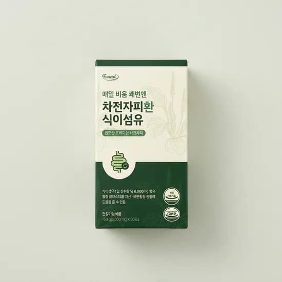 Fumeat 매일 비움 쾌변 습관 차전자피환 식이섬유 30포 1박스