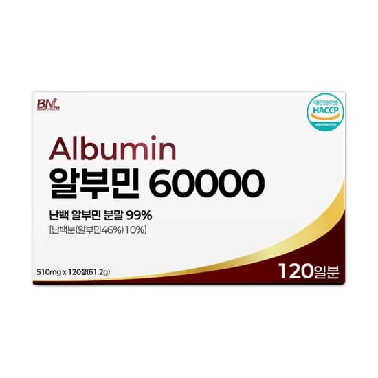 BNL 알부민 60000 120정 2개