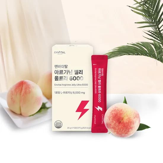 엔바이탈 아르기닌 젤리 울트라 6000 15포 1개