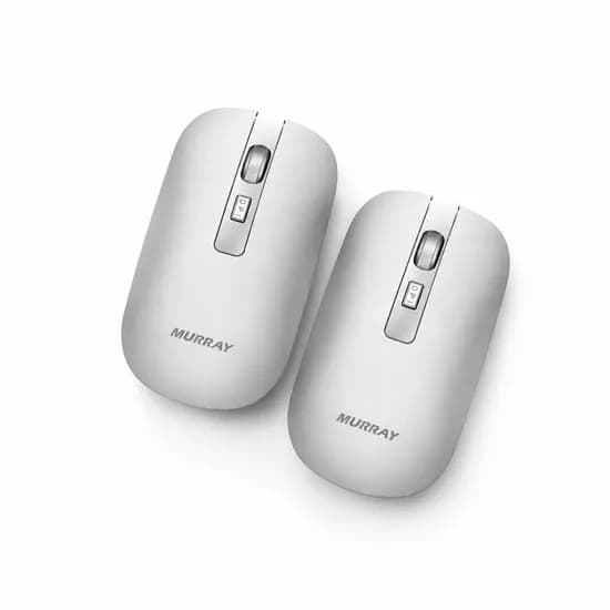 머레이 충전식 블루투스 무선 마우스 BM-350 실버그레이 2개묶음