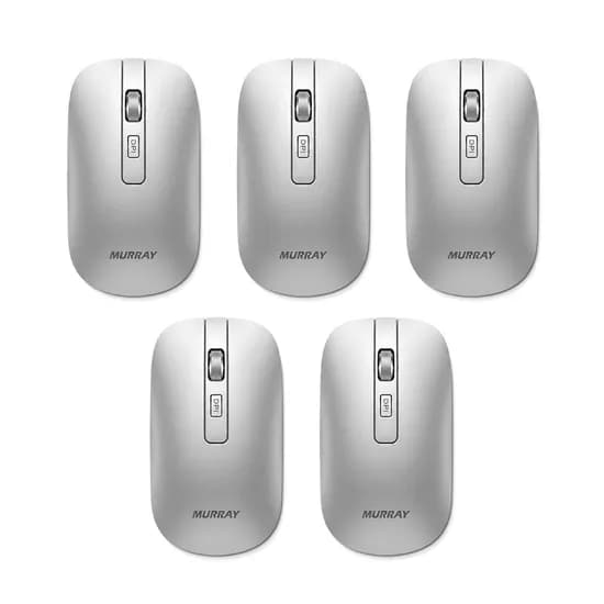 머레이 충전식 블루투스 무선 마우스 BM-350 실버그레이 1개