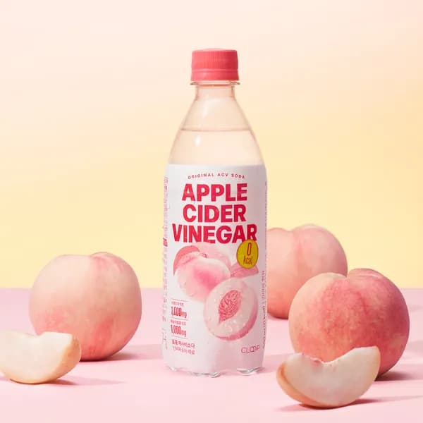 클룹 애사비소다 신비복숭아 500ml 24개입