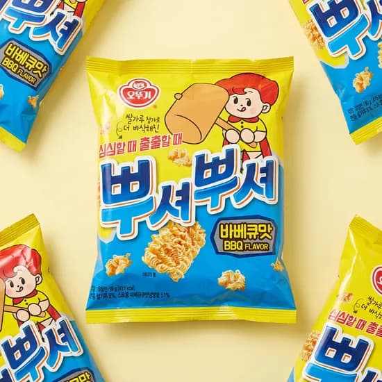 오뚜기 뿌셔뿌셔 바베큐맛 90g 8개 외 2종 1세트 17,700원