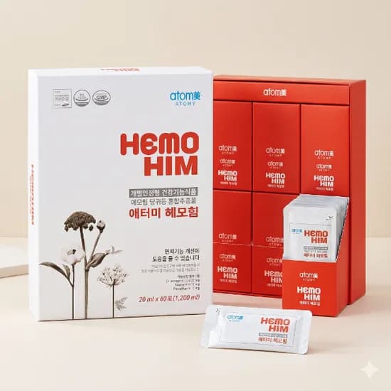 애터미 헤모힘 20ml 60포 외 애터미 치약 1개