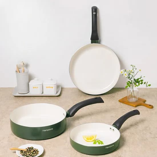 햄튼 포레 세라믹 IH 소테팬 3종 세트 20cm 26cm 24cm 1개