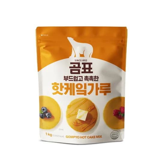 곰표 핫케익가루 1kg 4개 12,900원