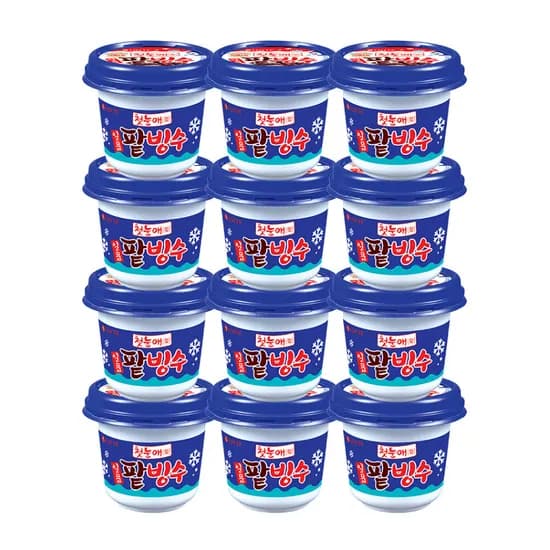 롯데 일품 팥빙수, 240ml, 12개