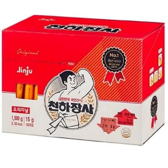 진주햄 천하장사 오리지널 15g 100개입