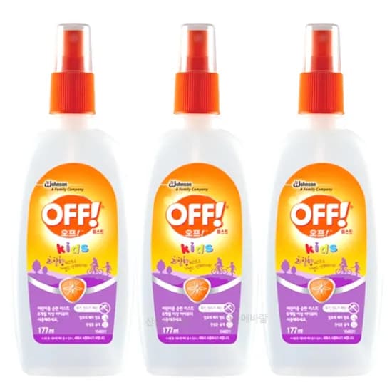 OFF 오프 모기기피제 177ml 3개