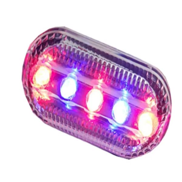 야간러닝 LED 경광등 클립, 1개