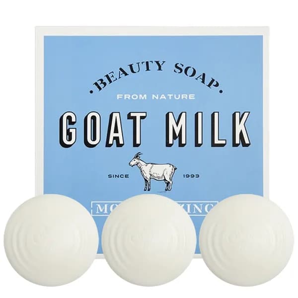 애경 샤워메이트 산양유 비누 화이트 우유향 90g 3개