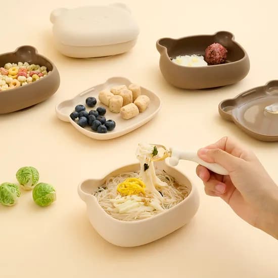 아띠래빗 아기 곰 강력 흡착볼, 피넛브라운, 1개