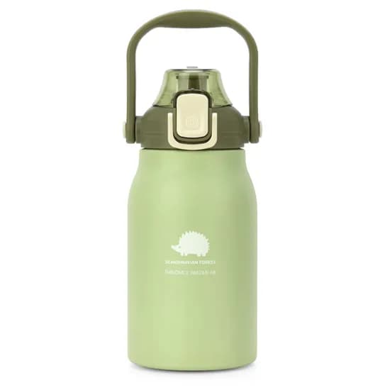 스칸디나비안 포레스트 빅핸드 텀블러, 옐로우그린, 1000ml, 1개