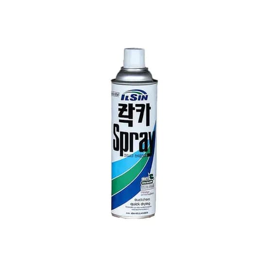 일신 회색 락카 스프레이 페인트, 미색, 420ml, 1개
