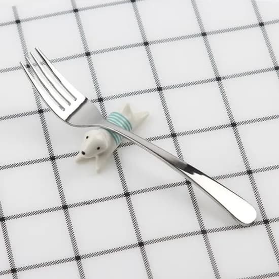 DMKOREA 스테인레스 슈라인 포크, 18.5cm, 1개