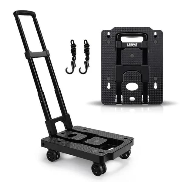 L2RVS 베이직 폴딩카트 접이식 카트 LRC-050 블랙 1개
