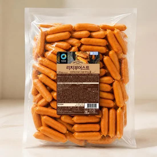 청정원 리치부어스트 1.5kg 1개