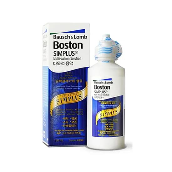 바슈롬 보스톤 심플러스 다목적 용액 120ml 3개