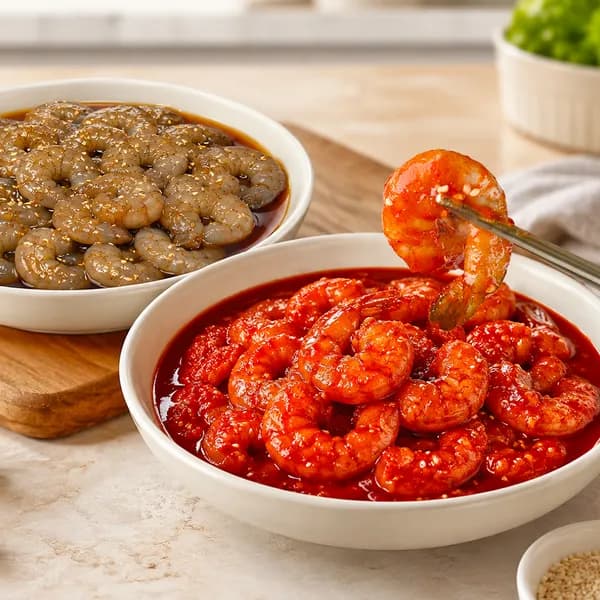 오늘담 순살 간장새우장 + 양념새우장 400g + 400g 2개
