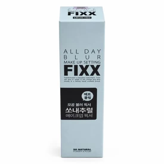 쏘내추럴 올 데이 블러 메이크업 세팅 픽서 120ml 1개