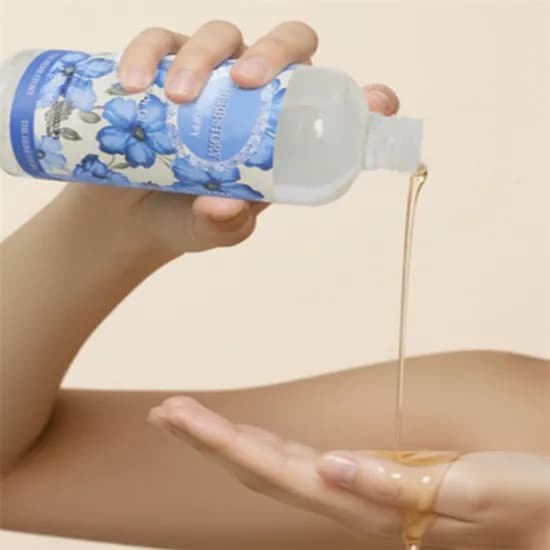 더허브스토리 고보습 바디오일 몸에바르는오일 화이트무스크 300ml 1개