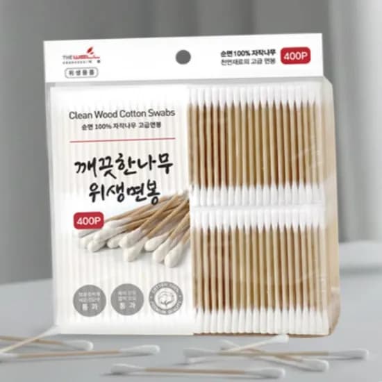 면봉 400P 4개