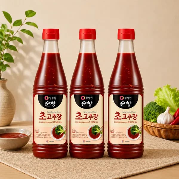 청정원순창 초고추장 1kg 3개 14,190원