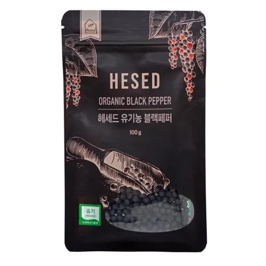 헤세드 유기농 블랙페퍼 100g 1개