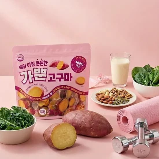 한울 매일 아침 든든한 가뿐 고구마, 560g, 1봉
