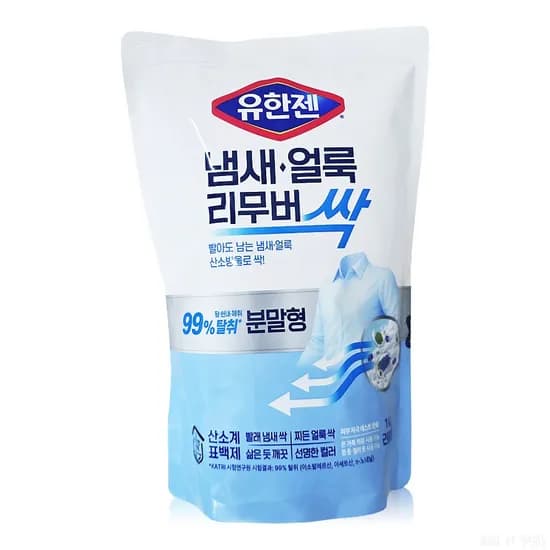 유한젠 산소계 표백제 분말형 리필 1kg 1개