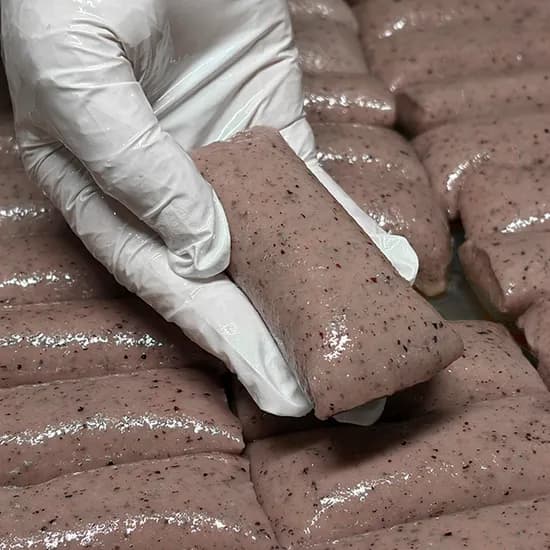 조선팔도떡집 무당 국내산 4곡 저당 흑미보리가래떡 1kg 1개