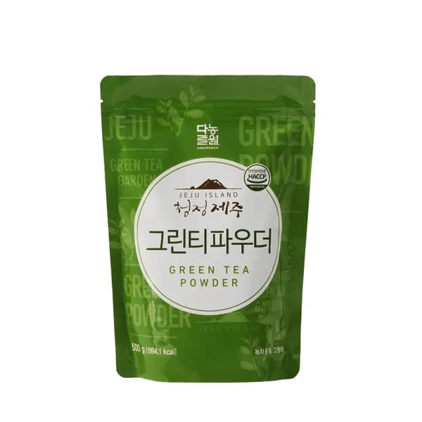 다농원 청정제주 그린티 파우더 500g