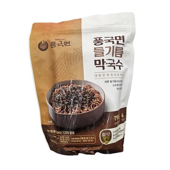 풍국면 들기름 막국수 6인분 798g 1세트