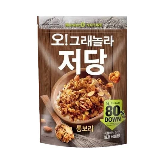 오리온 마켓오네이처 오! 그래놀라 저당 255g 4개 17,000원