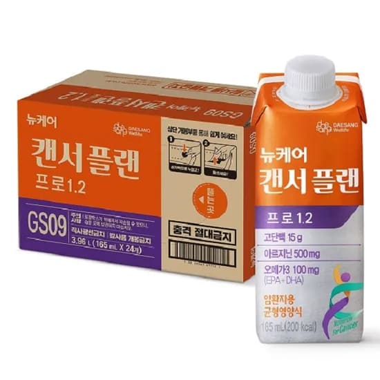 뉴케어 암환자영양식 캔서플랜 프로 1.2 165ml 24팩