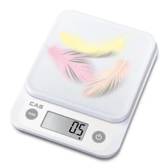 카스 초정밀 주방저울 K23, 화이트, 1000g, 0.1g, 1개