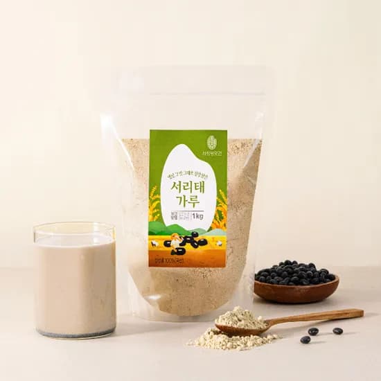서창방앗간 국내산 서리태가루 볶은 1kg 1개