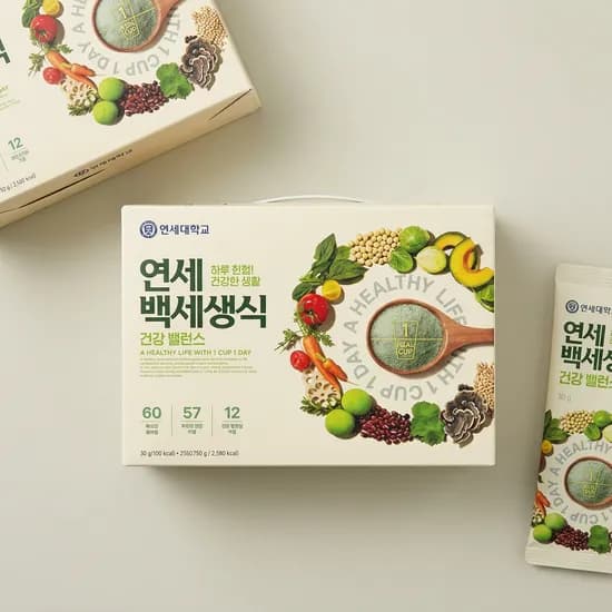 연세우유 연세백세생식 건강밸런스 30g 25포 2박스
