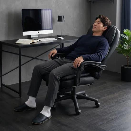 일루일루 타이탄 플러스 로얄 체어, 블랙, free, 1개